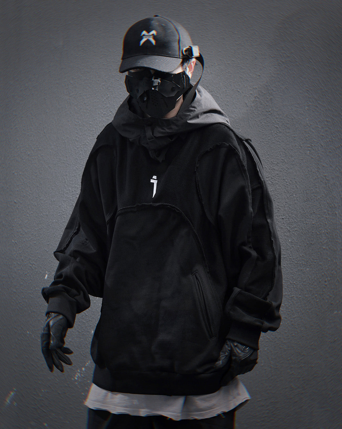 Black NX Hoodie | HiH56