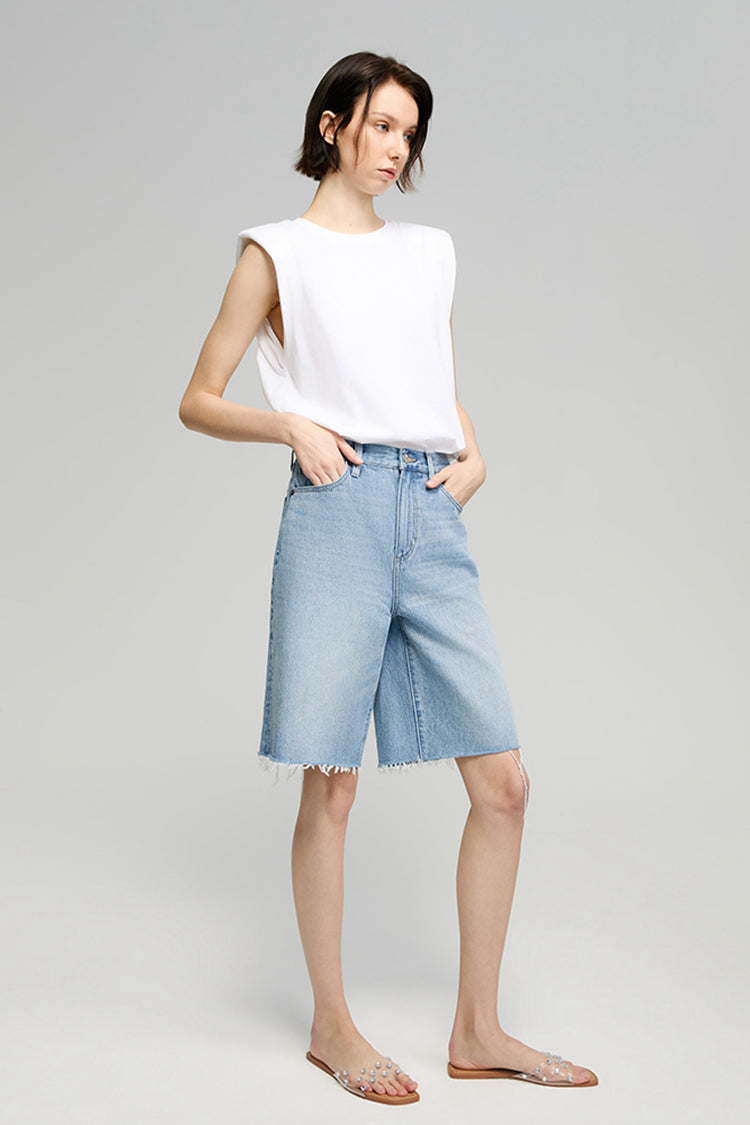 Coastal Breeze 90's Bermuda Shorts | HJ807