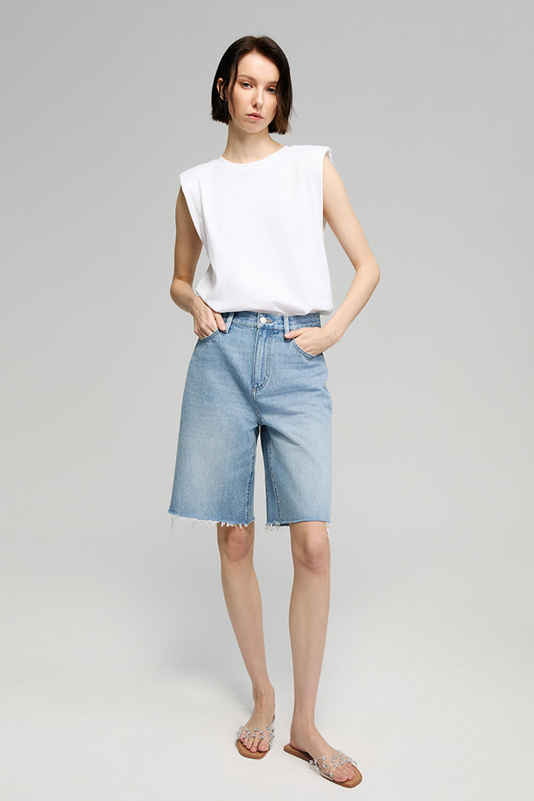 Coastal Breeze 90's Bermuda Shorts | HJ807