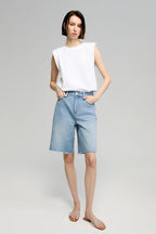 Coastal Breeze 90's Bermuda Shorts | HJ807