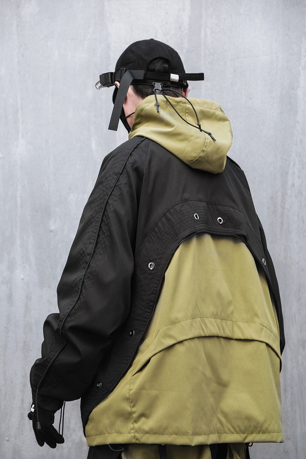Black Industrial Climber Jacket | HiJ14