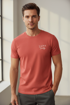 Luxe Teddy Minimal Logo Tee | 1024