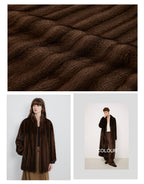 Meteor Variations Sable Fur Coat