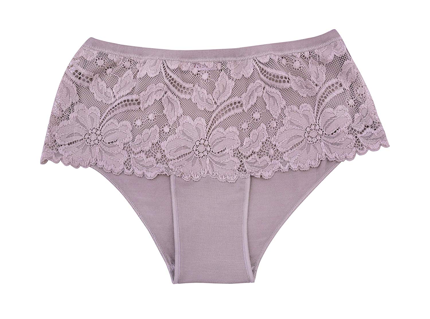 EGI Luxury Modal Women's Lace-Trimmed Briefs Panties