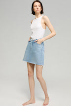 V-Waist Mini Skirt | HJ811