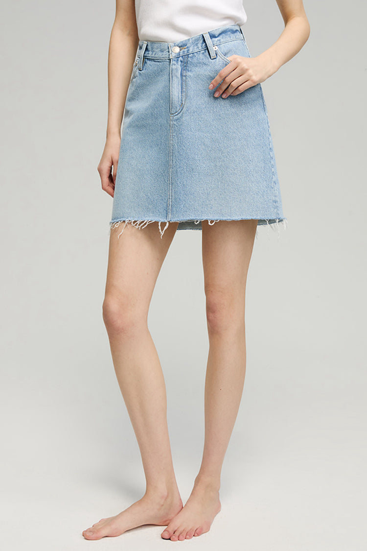 V-Waist Mini Skirt | HJ811