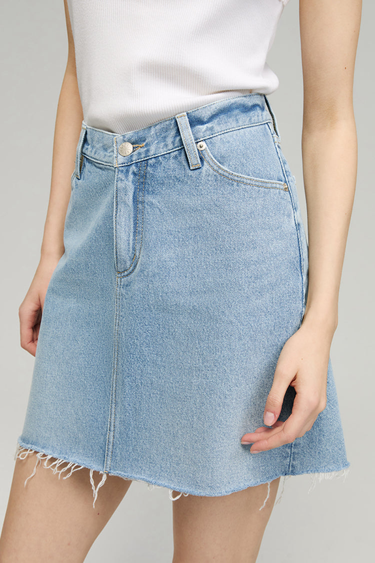 V-Waist Mini Skirt | HJ811