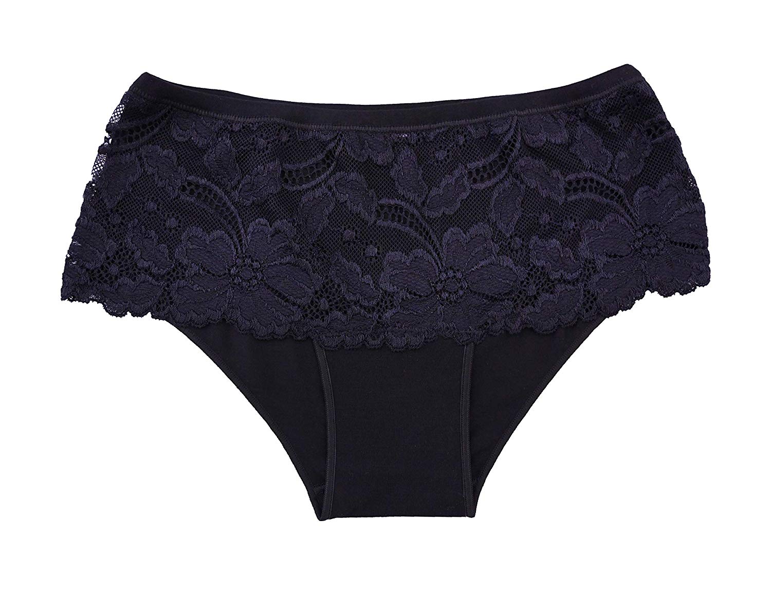EGI Luxury Modal Women's Lace-Trimmed Briefs Panties