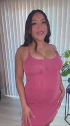 Skyler Floral Trim Mini Dress | Fuchsia