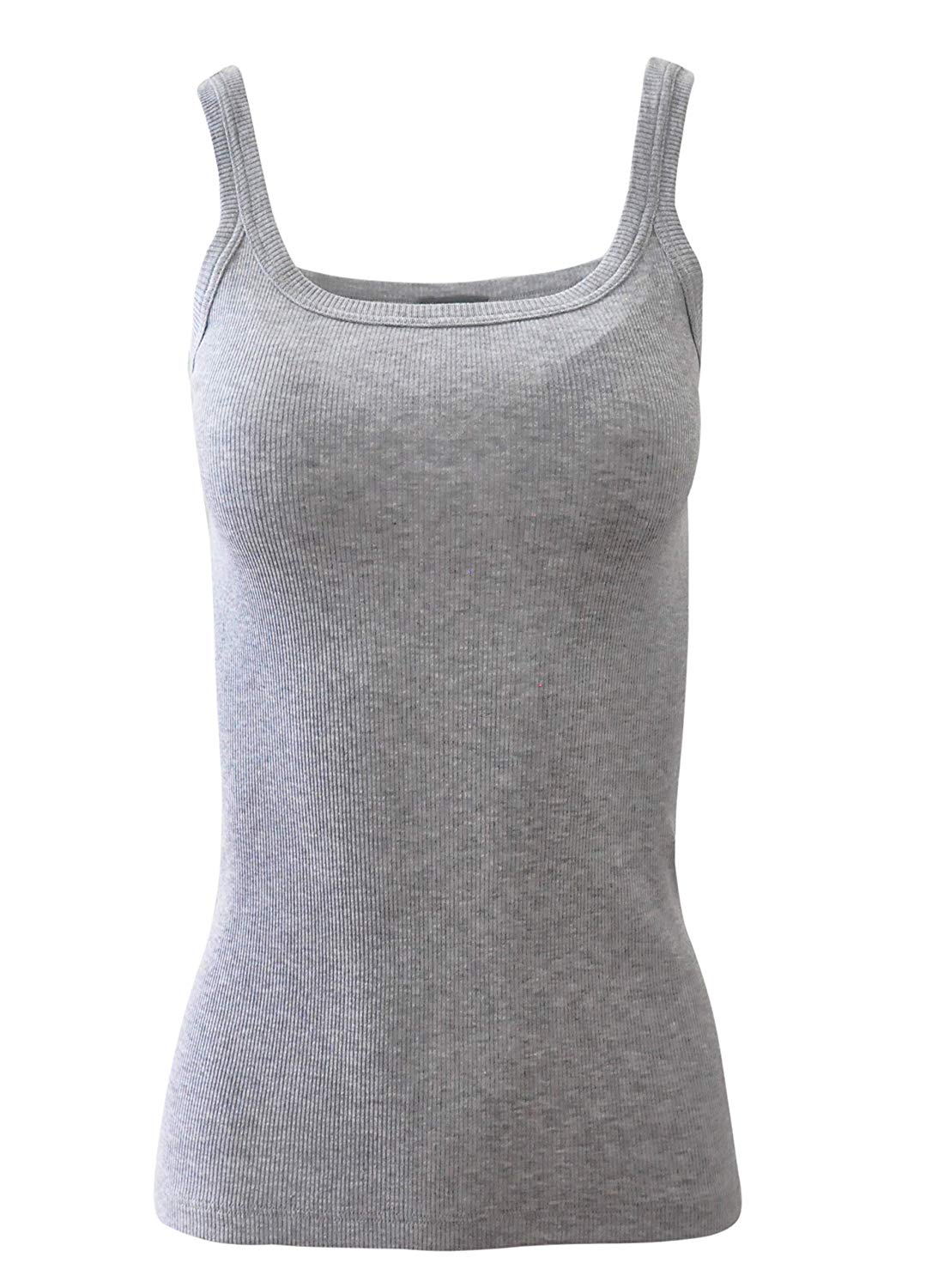 BASIC COTTON Free Spirit Premium Quality 100% Cotton Women's Tank Top