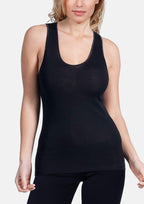 EGi Luxury Merino Wool Silk Wide Strap Tank Top