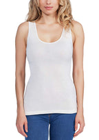 EGi Luxury Merino Wool Silk Wide Strap Tank Top
