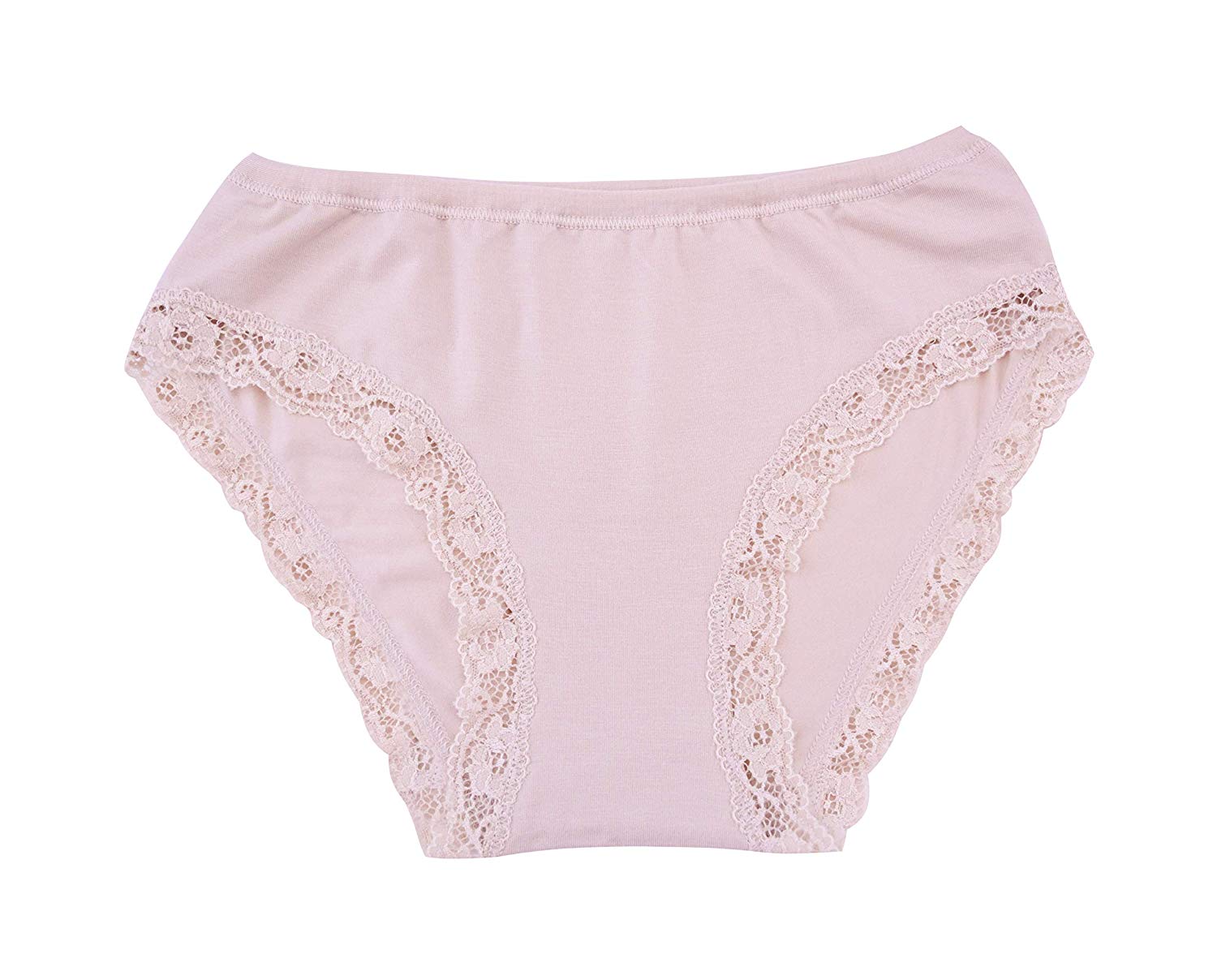 EGI Luxury Modal Women's Lace-Trimmed Briefs Panties