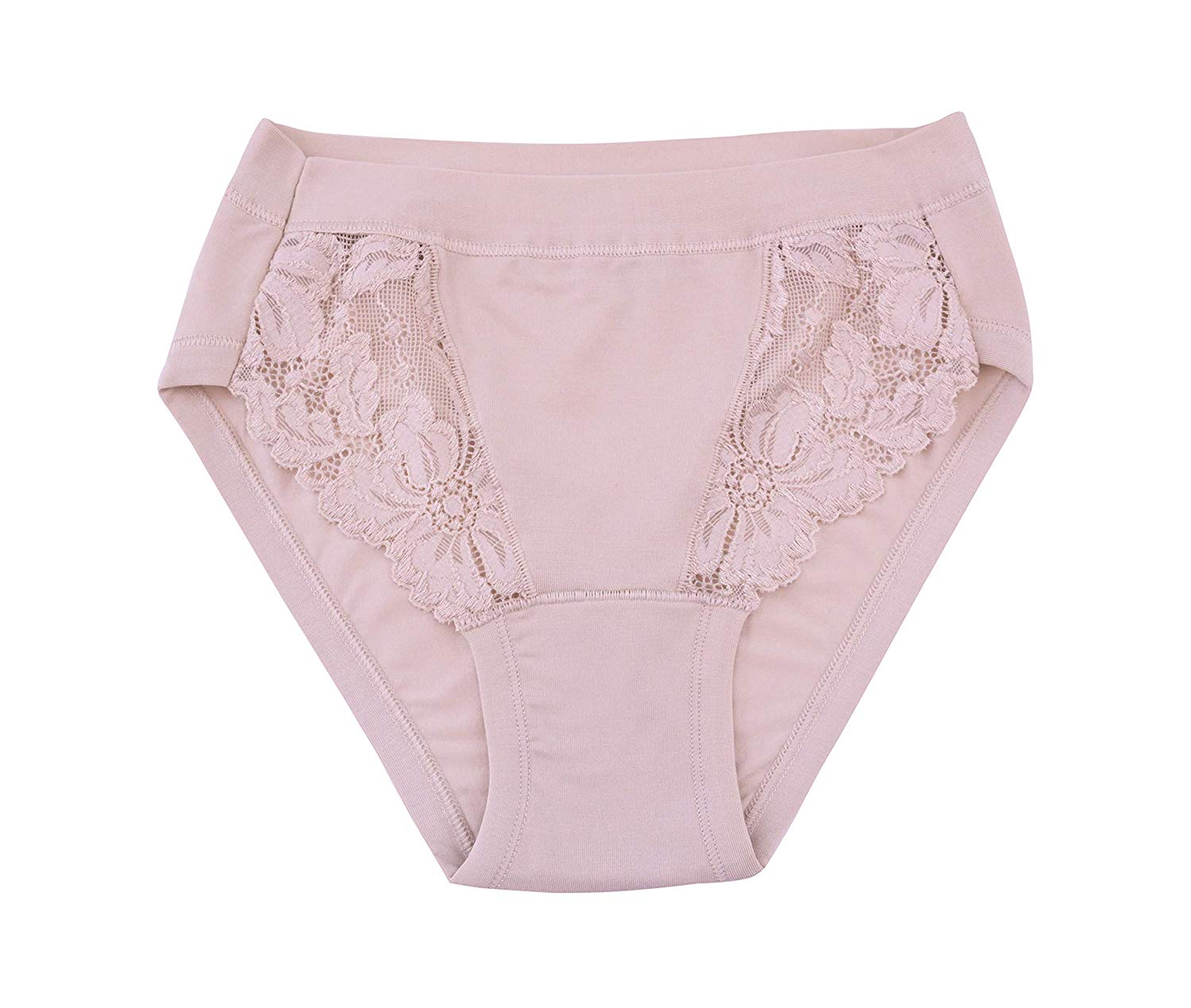 EGI Luxury Modal Women's Lace-Trimmed Briefs Panties