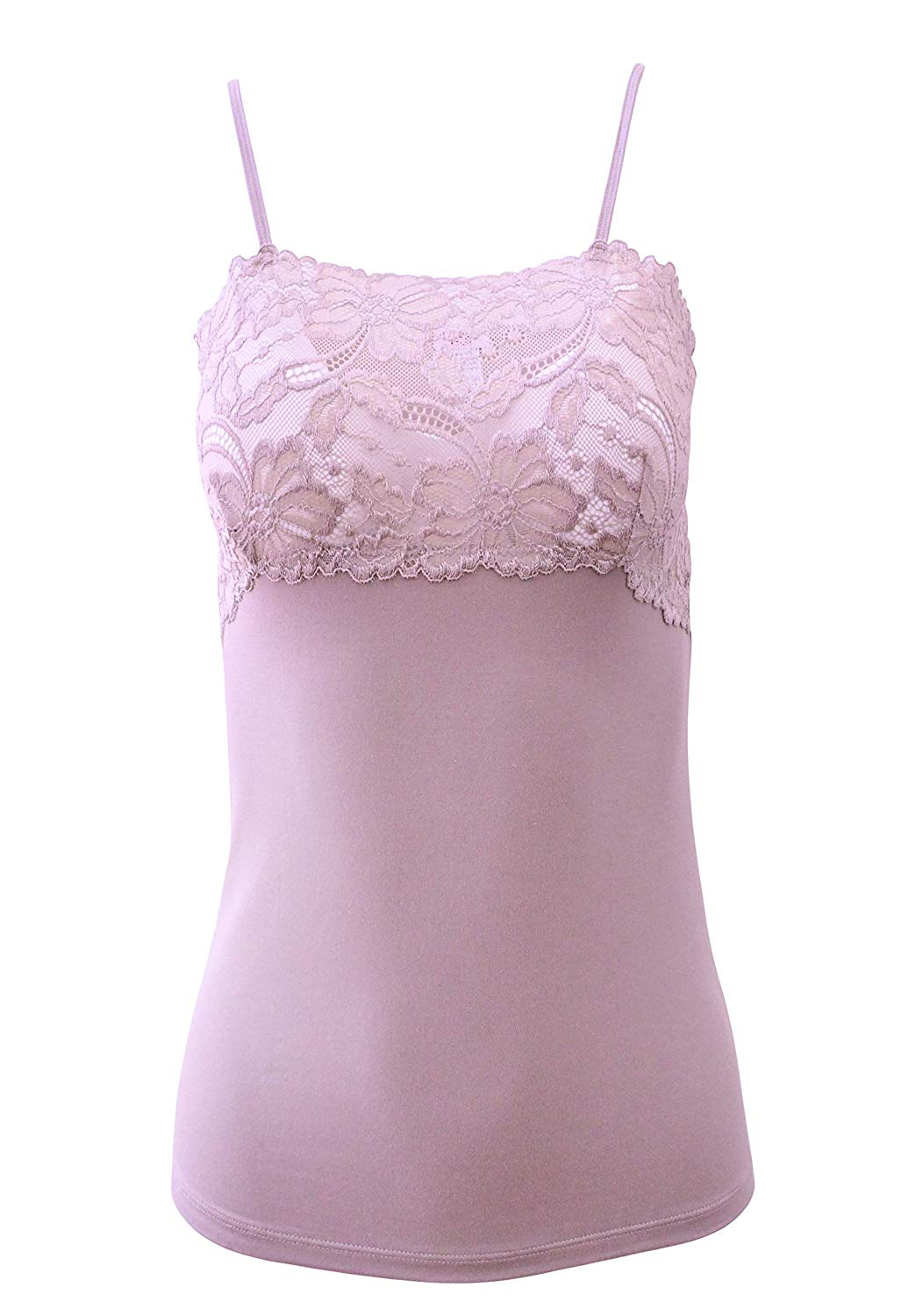 EGI Luxury Modal Women's Lace-Trimmed Camisole