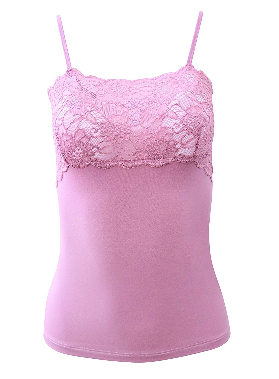 EGI Luxury Modal Women's Lace-Trimmed Camisole