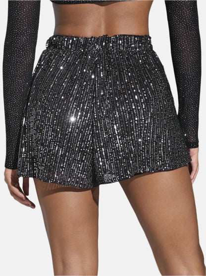 Sequin Mini Skirt