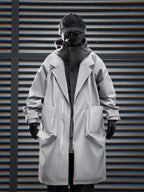 Grey Urban Trench Coat | HiJ36