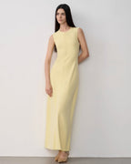 Fireladyfur Women's Merino Wool Knit Dress ‘Island Letters’