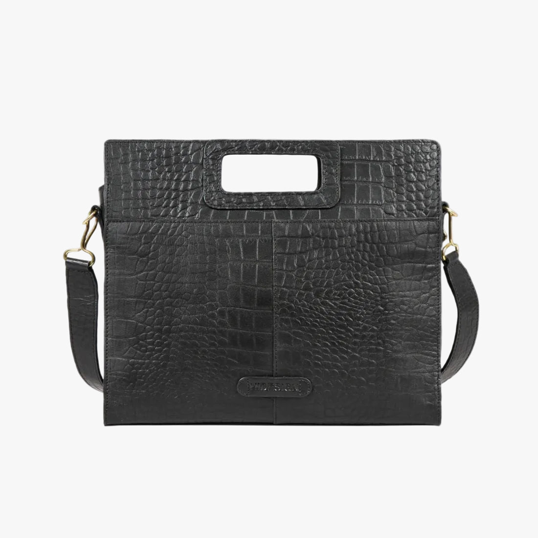 Hidesign Leather Fashion Women's Briefcase Bag