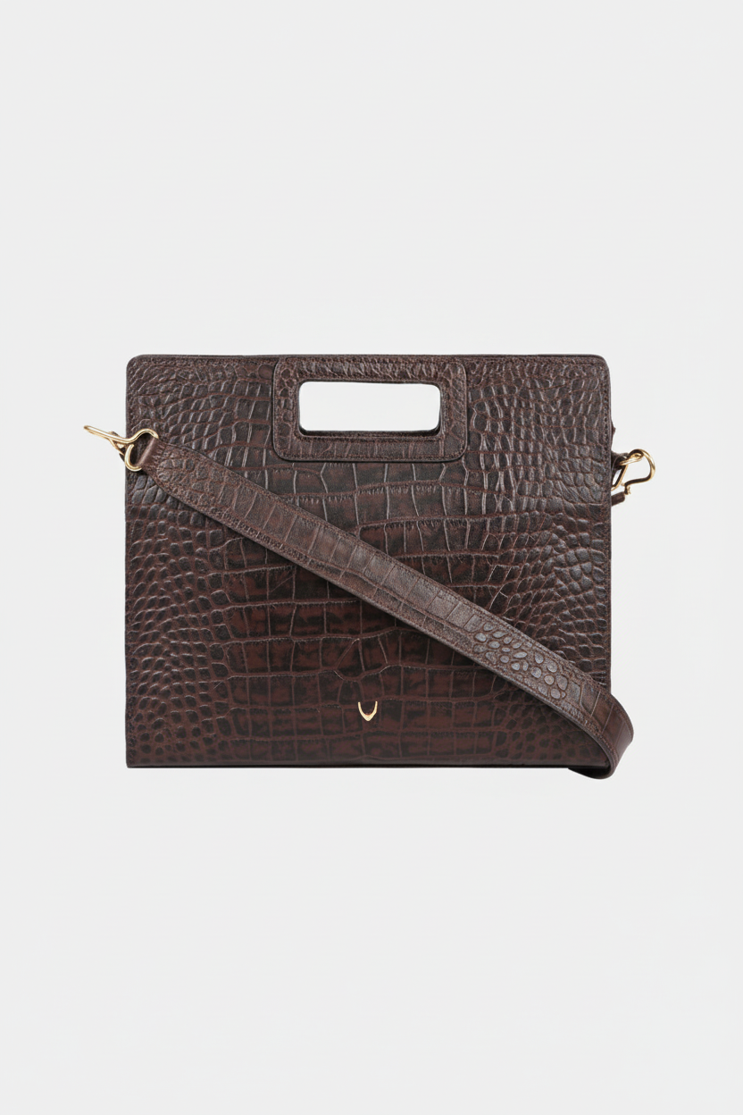 Hidesign Leather Fashion Women's Briefcase Bag