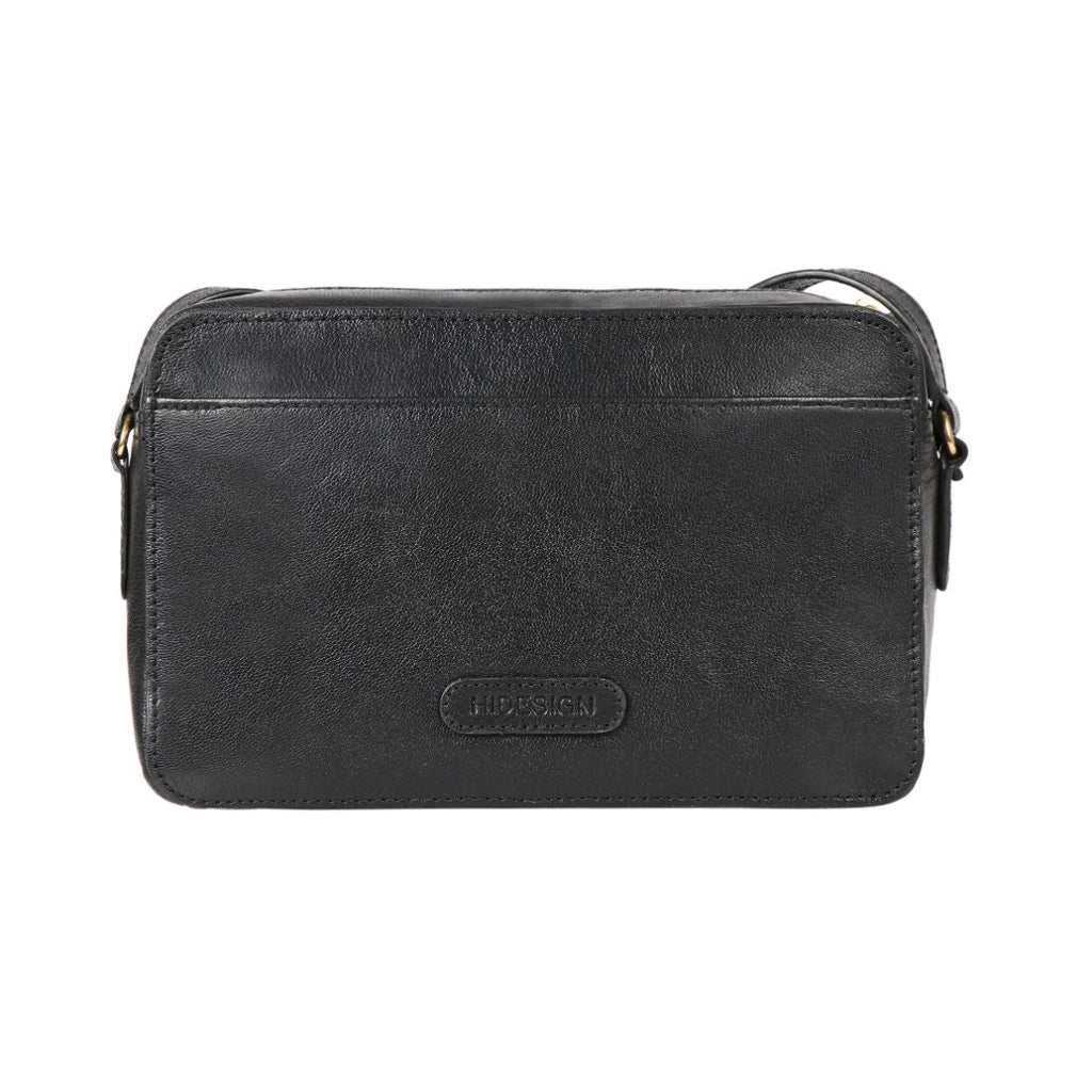 Hidesign Unisex Leather Minimal Crossbody Bag