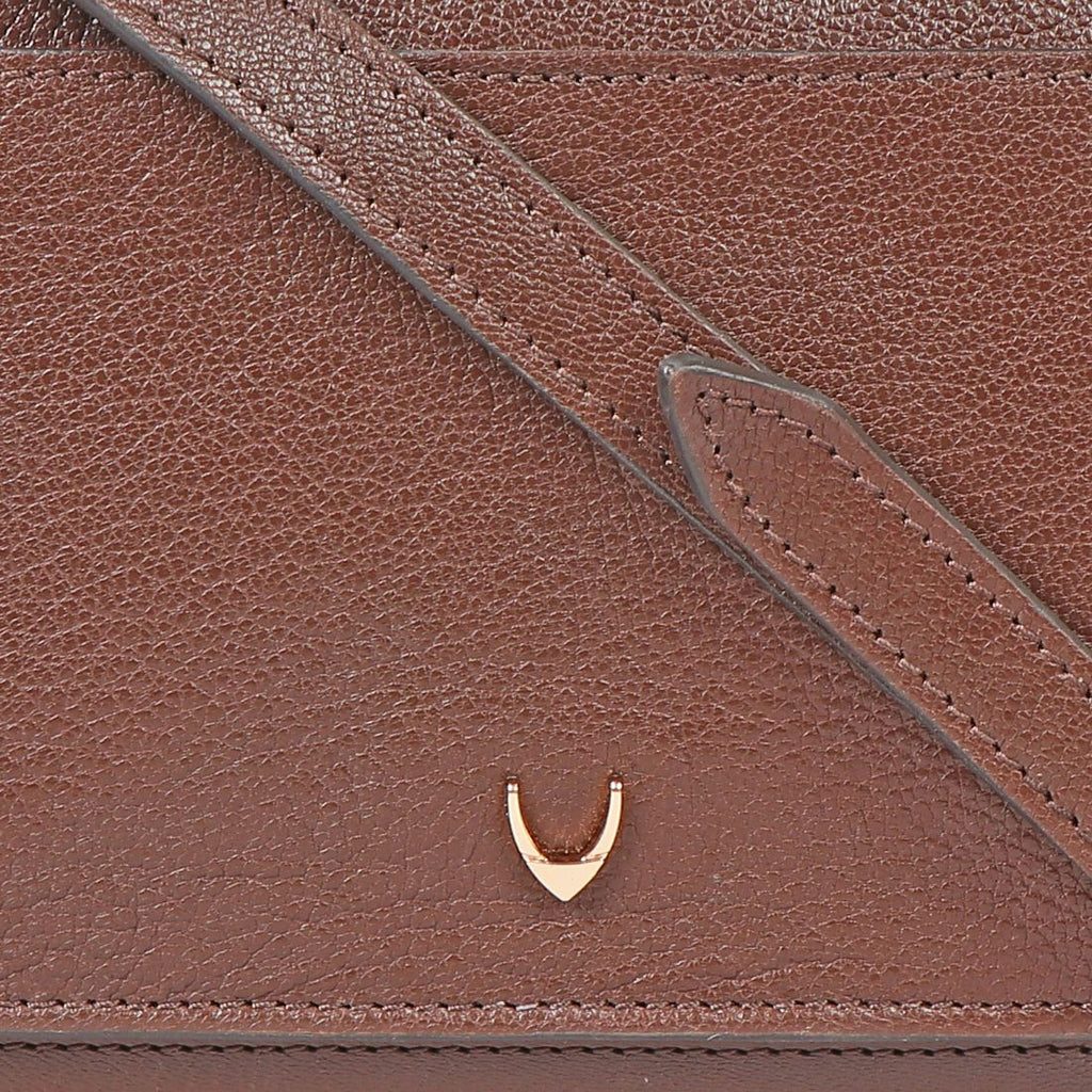 Hidesign Unisex Leather Minimal Crossbody Bag