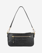 Hidesign Valerie Multi-Purpose Leather Glamor Clutch | Shoulder Bag