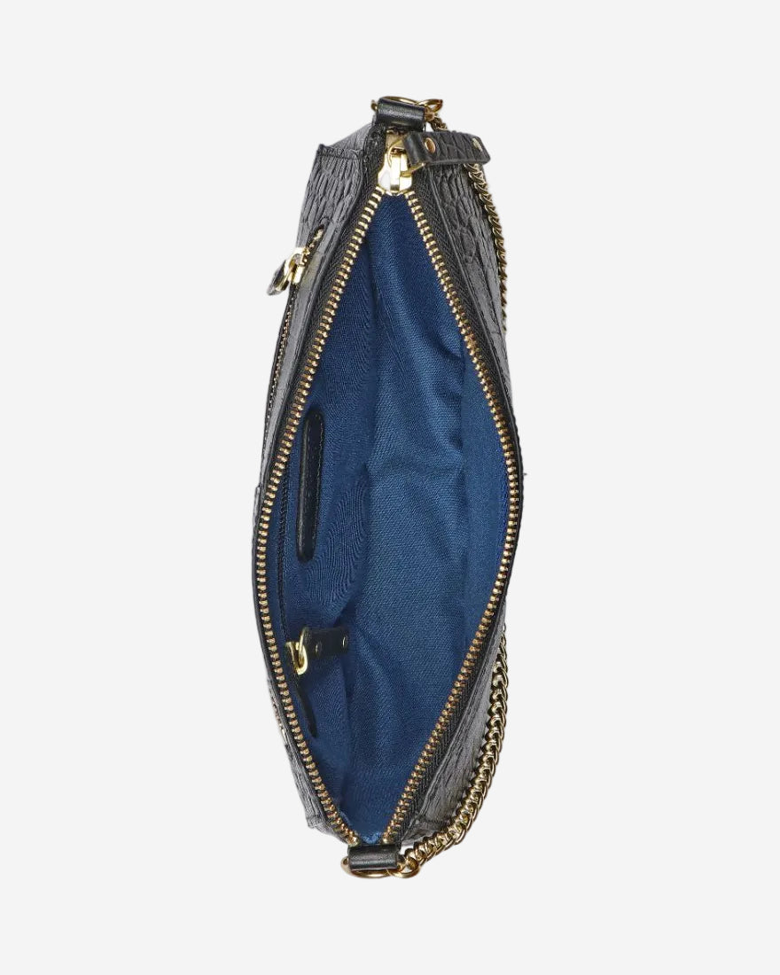 Hidesign Valerie Multi-Purpose Leather Glamor Clutch | Shoulder Bag