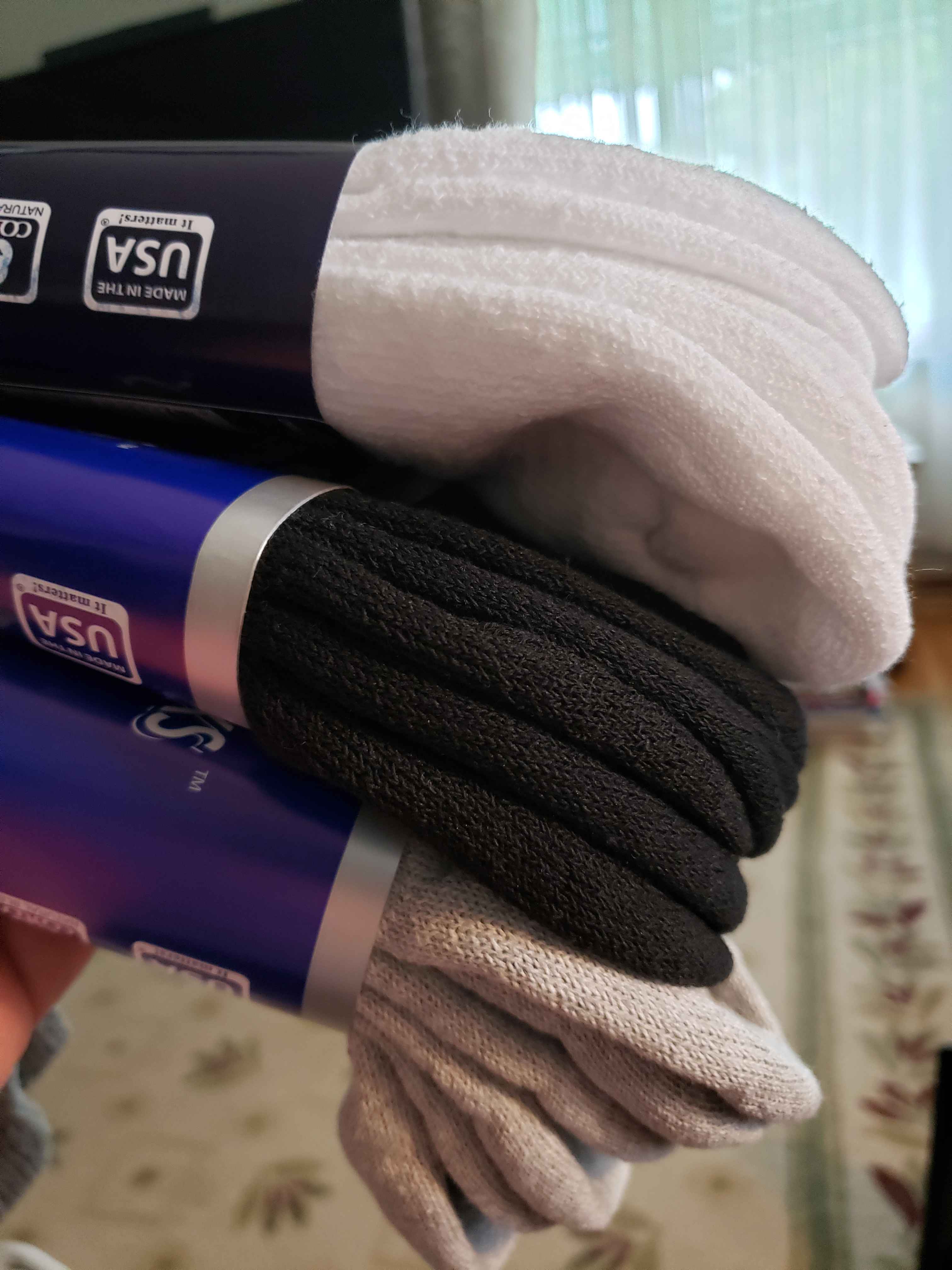 Women's Cotton Diabetic Ankle Socks | 6 Pairs