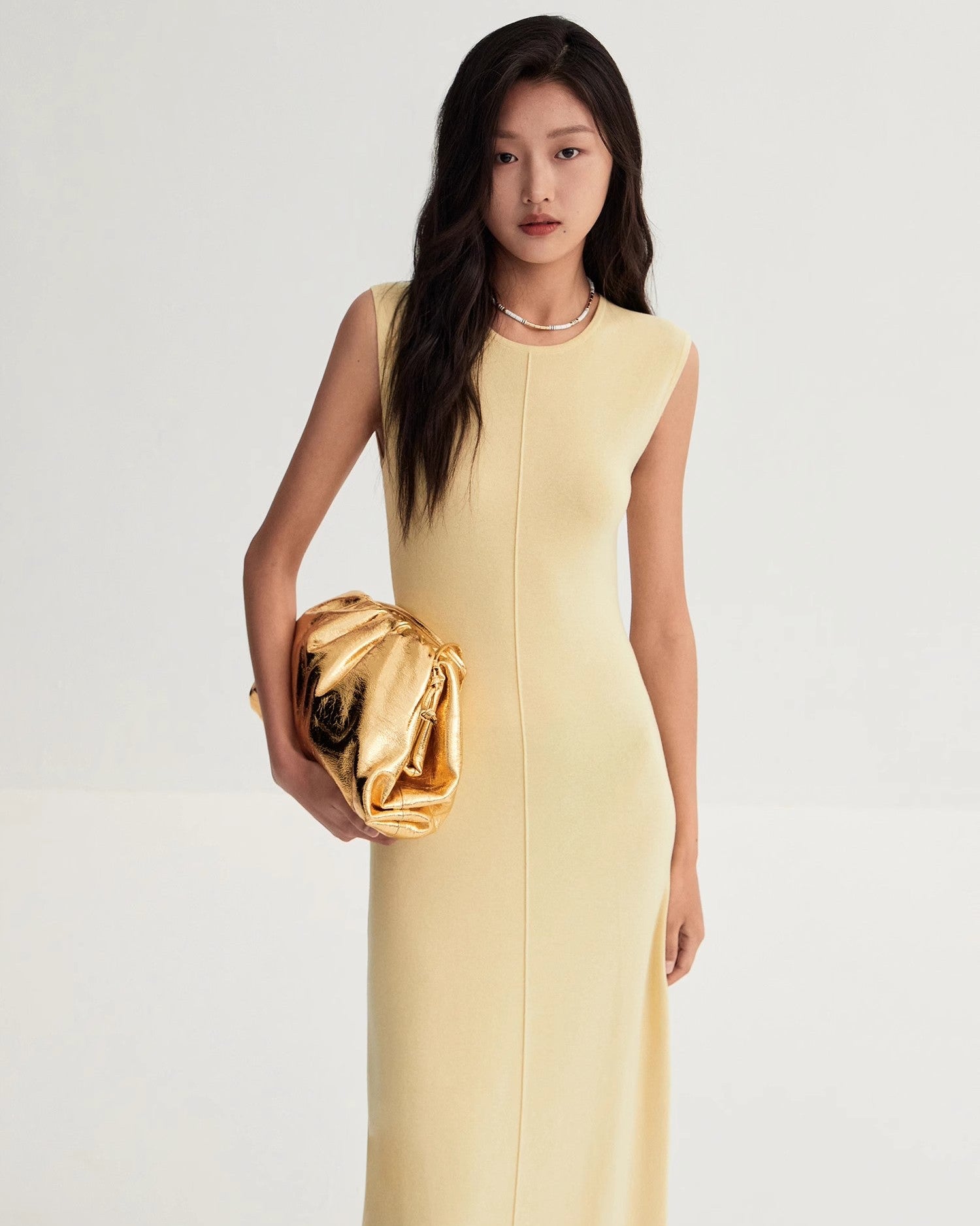 Fireladyfur Women's Merino Wool Knit Dress ‘Island Letters’