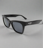 WO|MN Bold and Sleek Square Sunglasses | Black