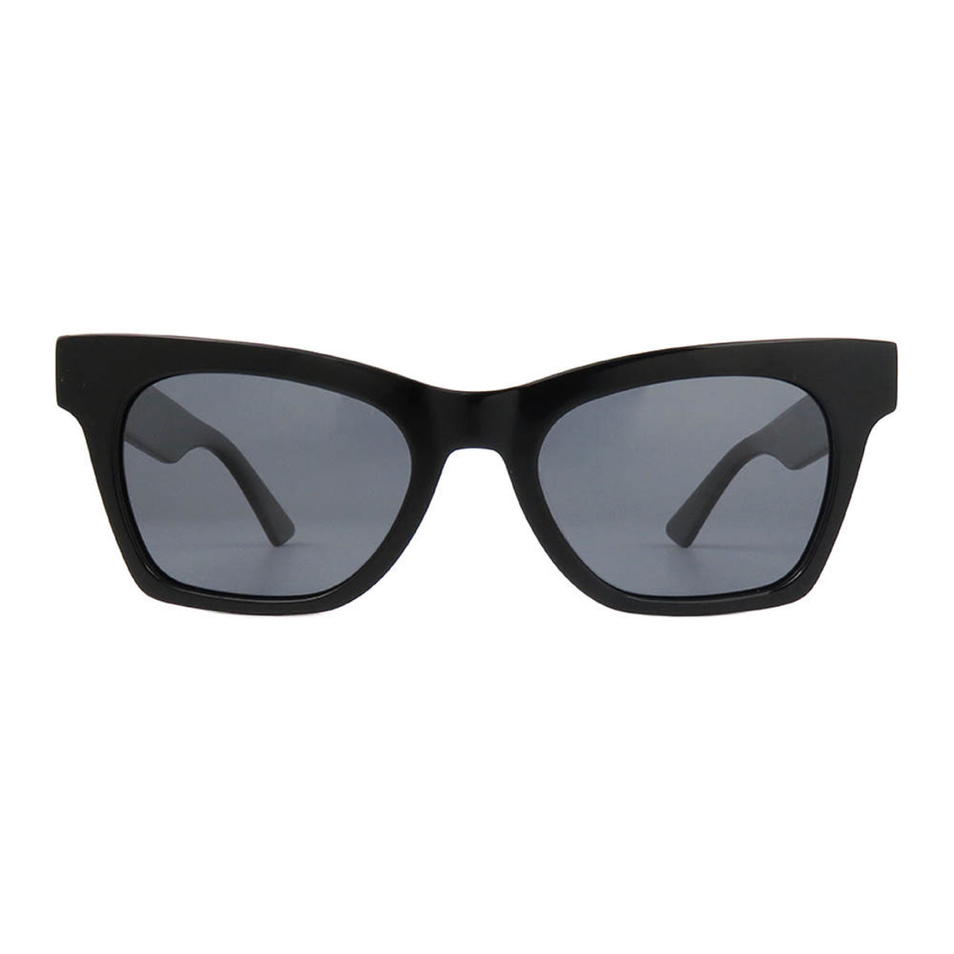 WO|MN Bold and Sleek Square Sunglasses | Black
