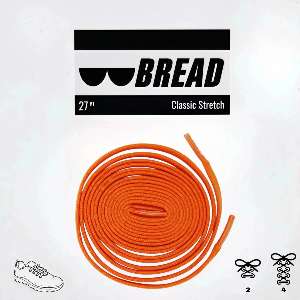 Coral Orange Shoelaces