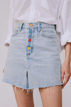 Rainbow Pleat Skort | HJ119