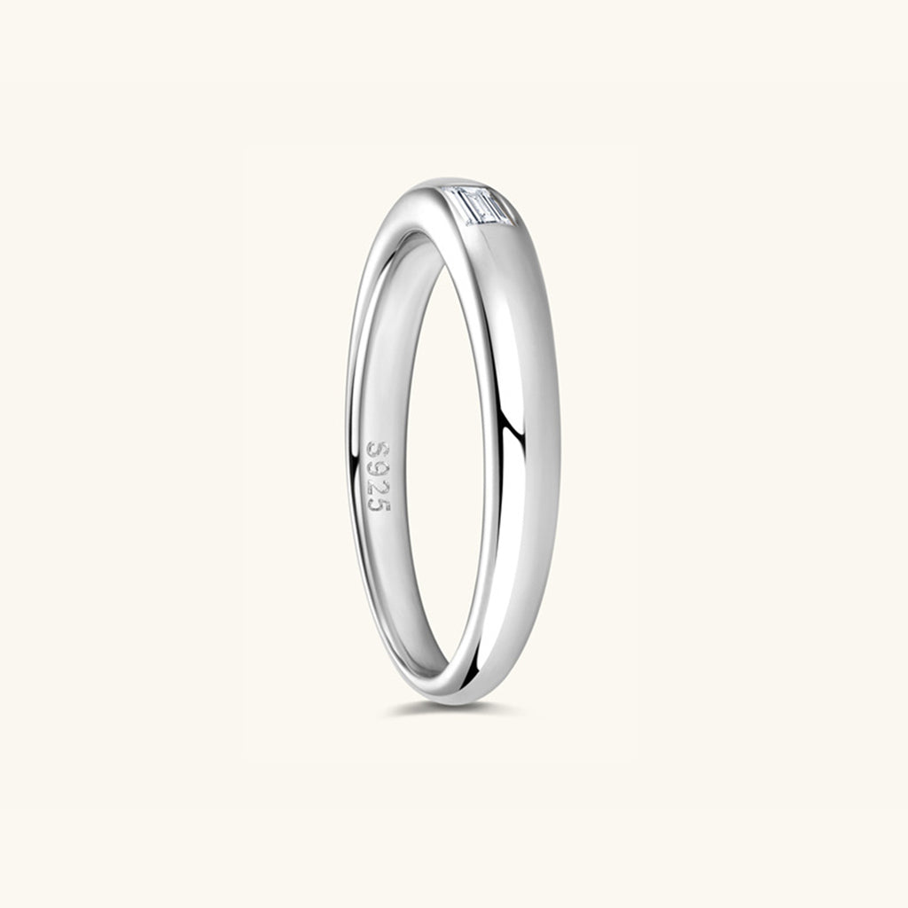 Moissanite Wedding Ring