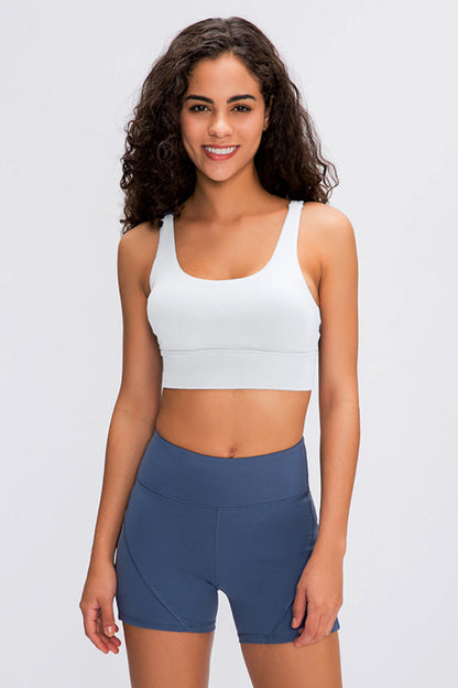 Double X-Straps Sports Bra