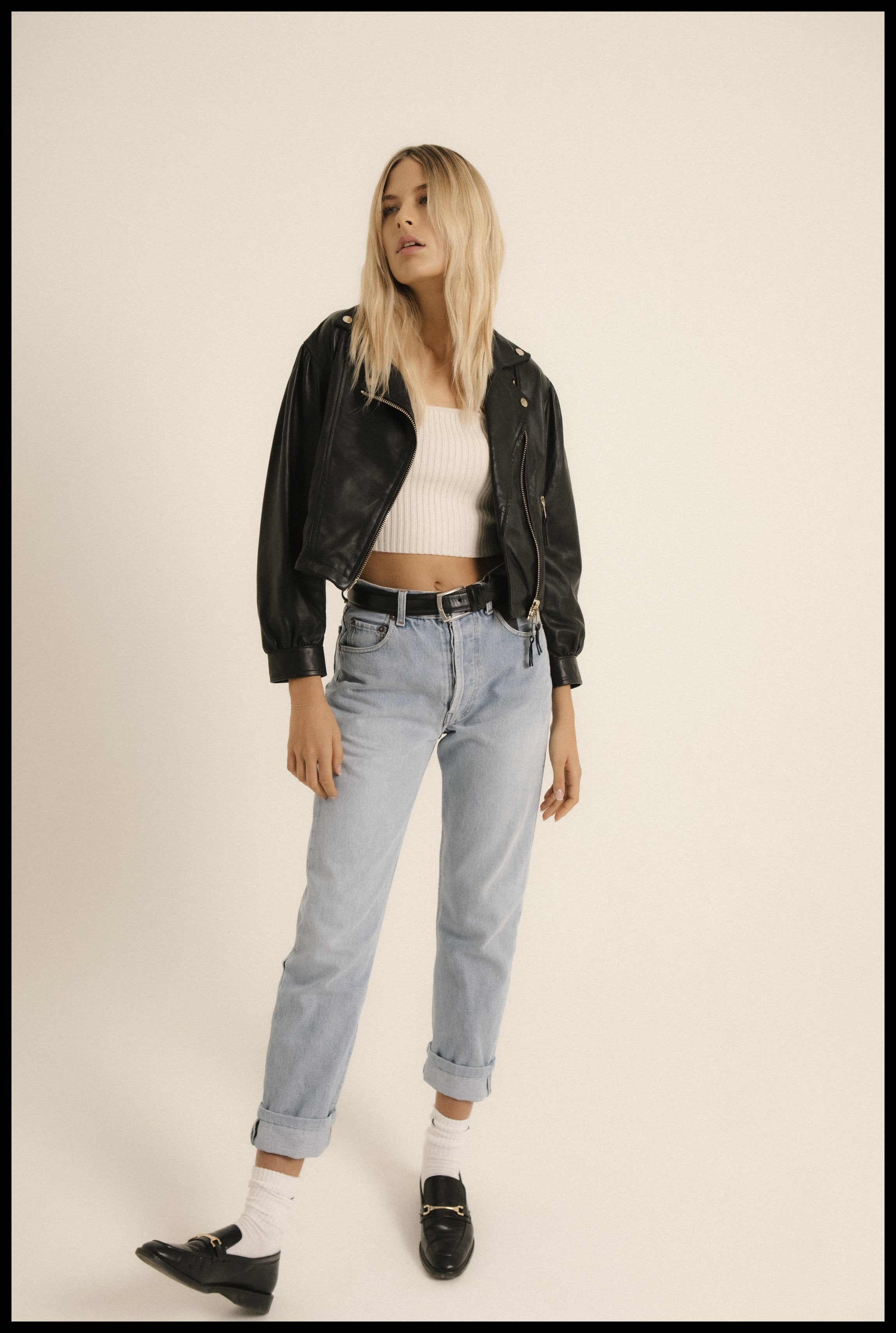 Puffy Biker Jacket