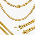 Cuban Link 18K Gold Plated Necklace 30"