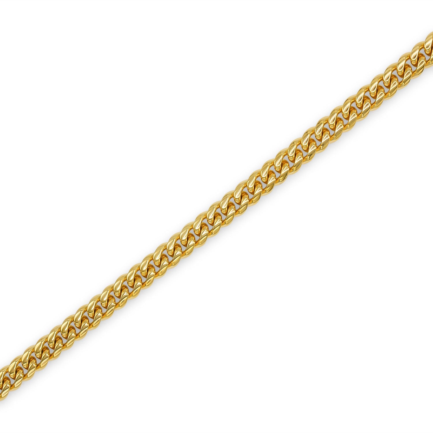 Cuban Link 18K Gold Plated Necklace 30"