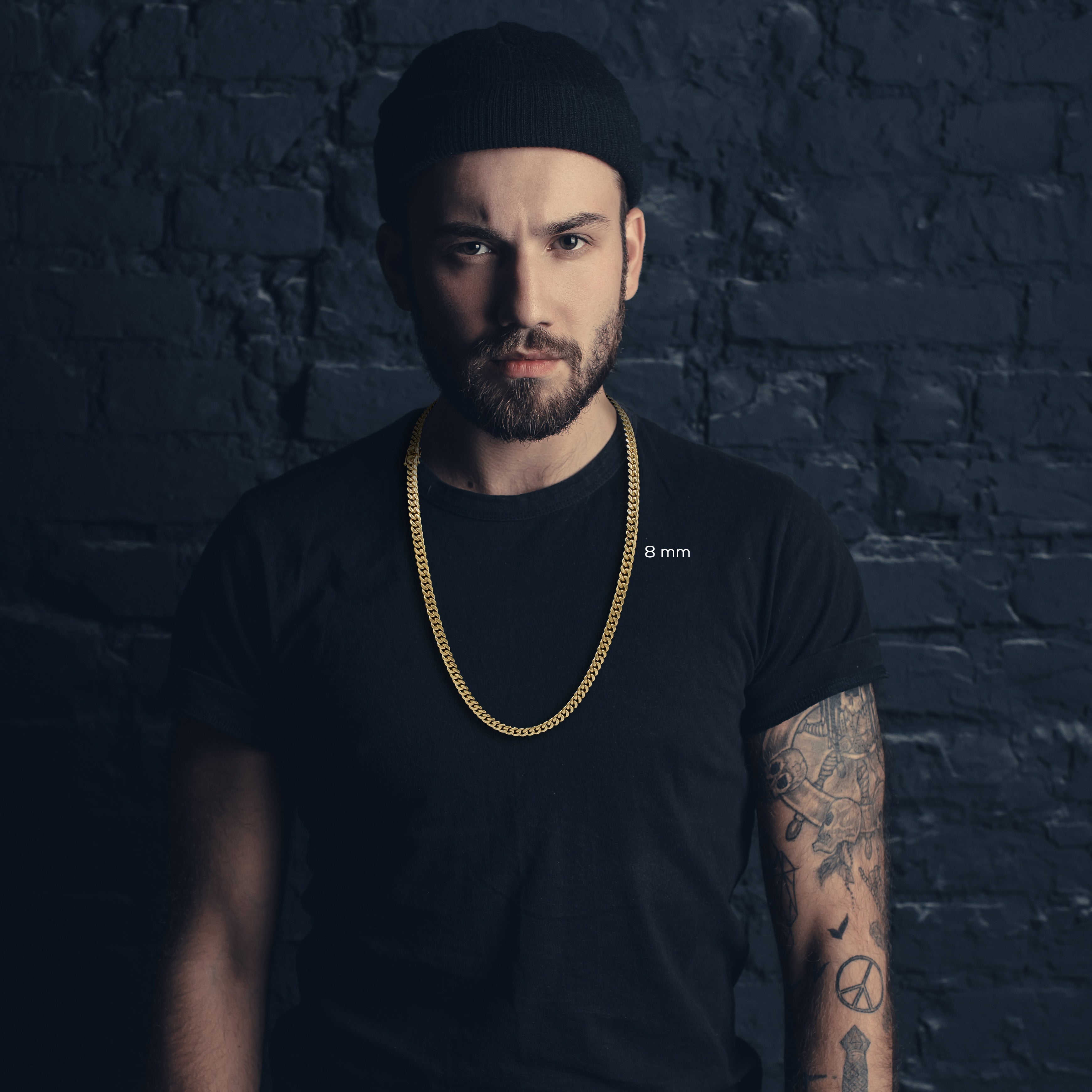 Cuban Link 18K Gold Plated Necklace 30"