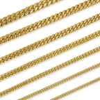 Cuban Link 18K Gold Plated Necklace 30"