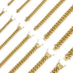 Cuban Link 18K Gold Plated Necklace 30"