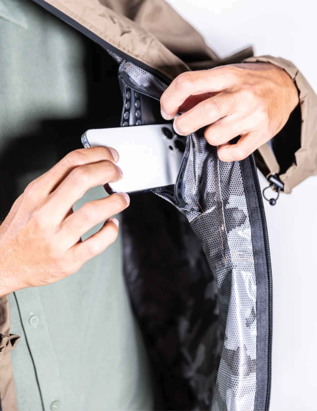 The Outback Waterproof Pocket Rain Jacket