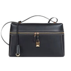 The Zelma Leather Bauletto Bag