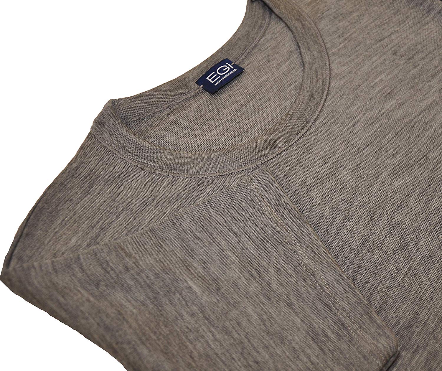 EGi Luxury Merino Wool Blend Men's Short Sleeve T-Shirt