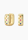 925 Sterling Silver Square Earrings