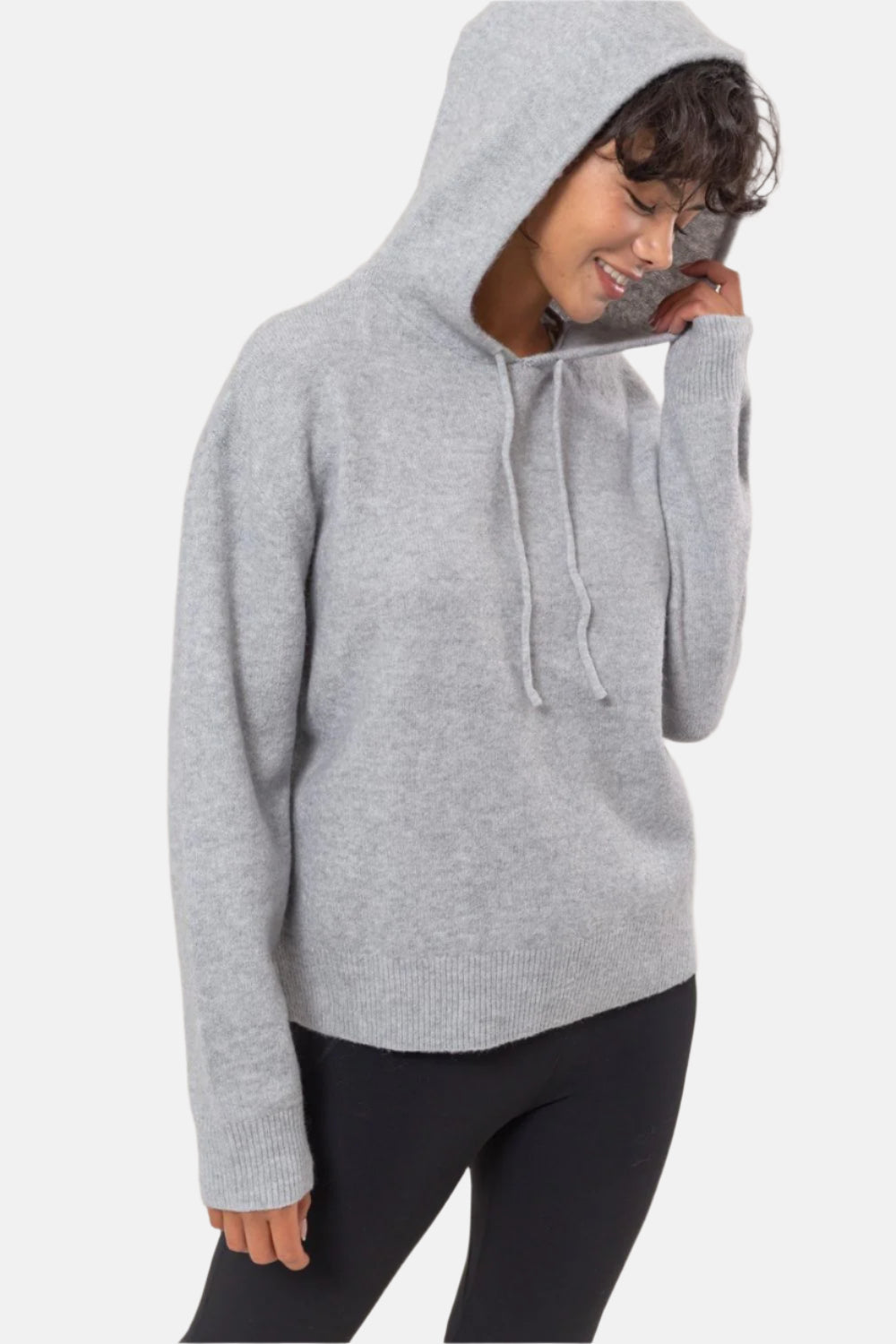 Gray Hooded Sweater