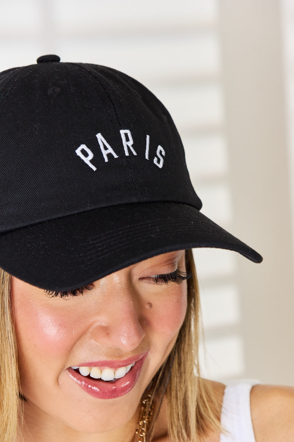 Embroidered City Baseball Cap