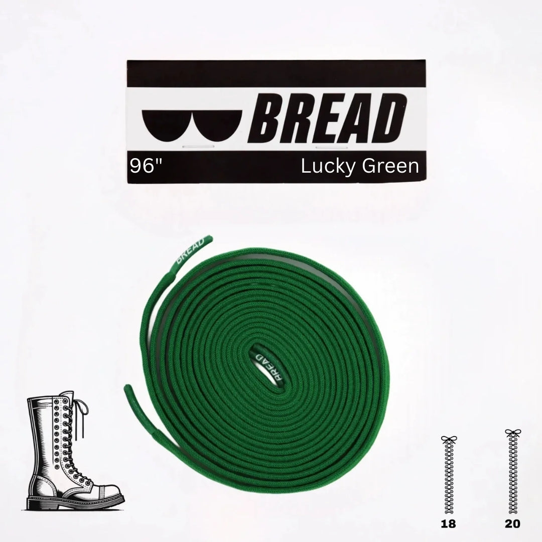 Lucky Green Shoelaces
